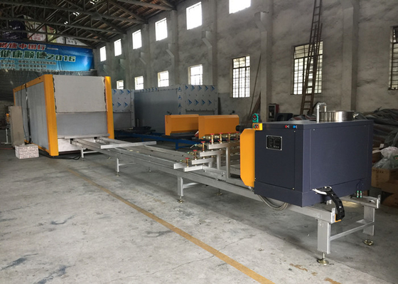 Vacuum Transfer Printing Wood Grain Machine For  Metal Profiles