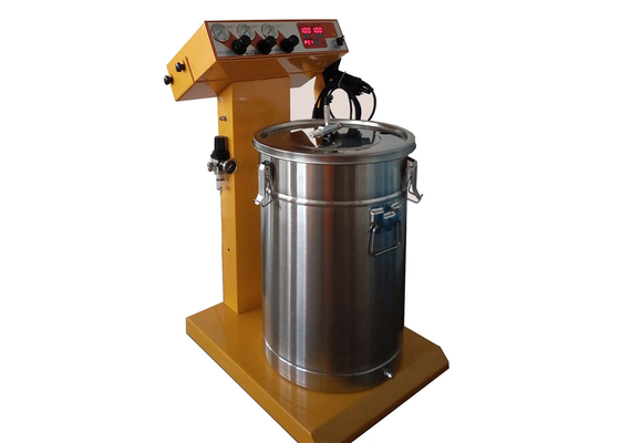 Metal Workpiece Powder Coating Paint Machine 45W Small Powder Coating Machine