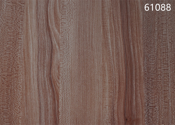 Indoor Decorative Wood Grain Transfer Paper Cherry Color anti UV