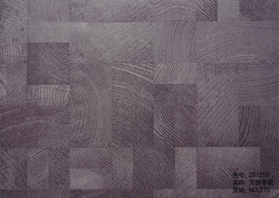 23μM Thickness Wood Grain Effect Heat Transfer Film Paper On Metal Surface