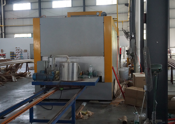 High Efficiency Vacuum Pump 6.5m Wood Grain Machine Heat Press Type