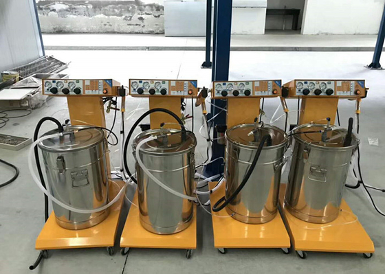 40W Electrostatic Powder Coating Machine / Powder Coating Spray Equipment 220~240V