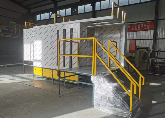 6m Length Electrostatic Powder Coating Room / Powder Paint Spray Booth