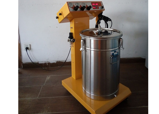 Metal Workpiece Powder Coating Paint Machine 45W Small Powder Coating Machine