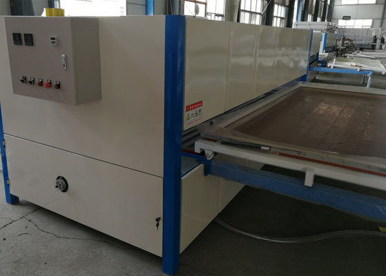 Electricity Heat Wood Grain Vacuum Transfer Printing Equipment For Metal Door