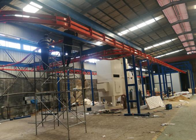 High Efficiency Electrostatic Automatic Powder Coating Plant Line New ...