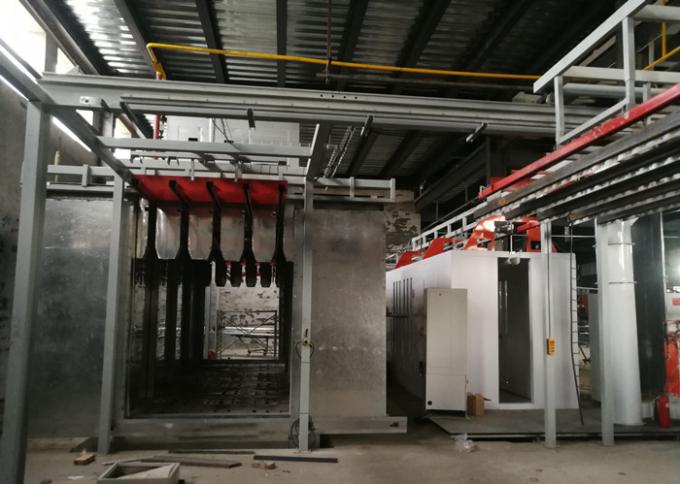 Industrial PLC Powder Coating Machine Oven For Compact Electrostatic ...