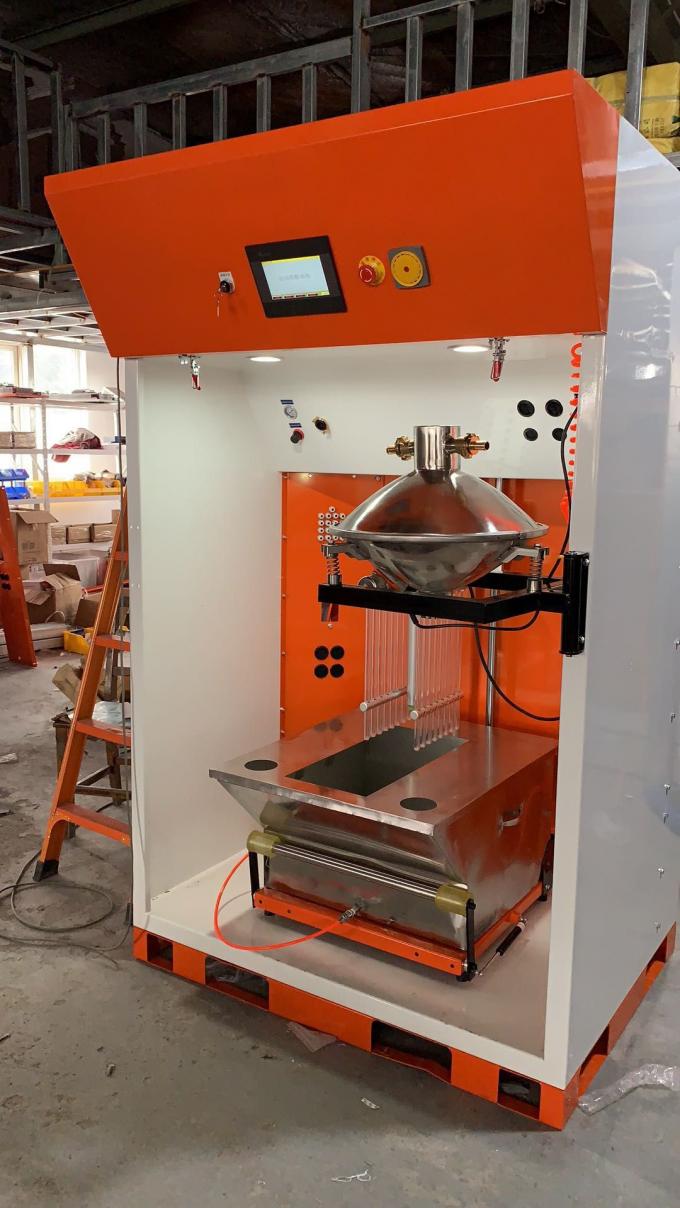 220V 50-60Hz Powder Coating Line Powder Management Center Easy To Operate