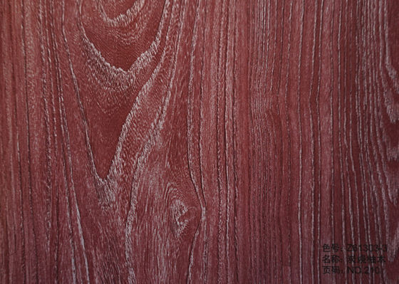 Wood Effect Decoration Heat Transfer Film For Metal Surface UV Resistance